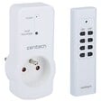 ZENITECH - Lot de 2 prises télécommandées portée 25m - Blanc - Zenitech - vignette