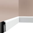 SANS - Plinthe décorative Cimaises et Plus P04 - 12x2,5x200cm (h x p x L) - moulure dé - vignette