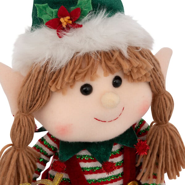 FEERIC LIGHTS & CHRISTMAS - Déco de Noël Lutin filou assis H 68 cm - large
