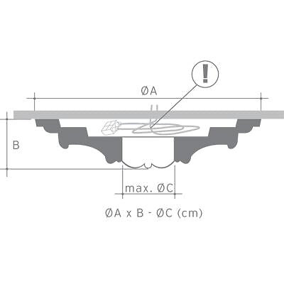 ORAC DECOR - Décoration De Plafonds Aux Fins Détails R23 - L71 X H4,4 X L71 - Orac Decor - large