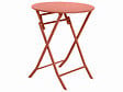 HESPERIDE - Table de jardin ronde Greensboro Ø 60 cm Ambre - Hespéride - vignette