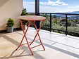 HESPERIDE - Table de jardin ronde Greensboro Ø 60 cm Ambre - Hespéride - vignette