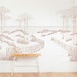 99DECO - Papier Peint Panoramique Plage Rouge - 99DECO - L336xH270cm - vignette