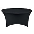 WERKAPRO - Housse de table ronde noire - - vignette