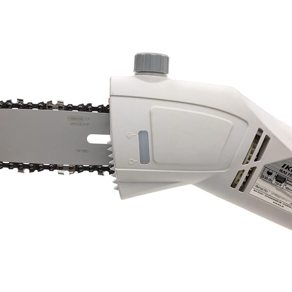 IKRA - Elagueur sur perche téléscopique 750W Extensible jusqu'à 4m - Elageuse électrique - Lubrification automatique Ikra - large