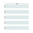 99DECO - Contremarches PVC pour escalier - Vichy Bleu - Lot de 5 - 15x100 cm - vignette