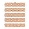 99DECO - Contremarches PVC pour escalier - rouge - Lot de 5 (18x100 cm) - vignette