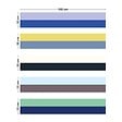 99DECO - Contremarches PVC pour escalier - multicouleur - Lot de 5 (18x100 cm) - vignette