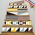 99DECO - Contremarches PVC pour escalier - multicouleur - Lot de 5 (18x100 cm) - vignette