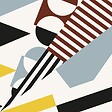 99DECO - Contremarches PVC pour escalier - multicouleur - Lot de 5 (18x100 cm) - vignette