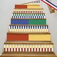 99DECO - Contremarches PVC pour escalier - rouge - Lot de 5 (15x100 cm) - vignette
