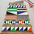 99DECO - Contremarches PVC pour escalier - multicouleur - Lot de 5 (18x100 cm) - vignette