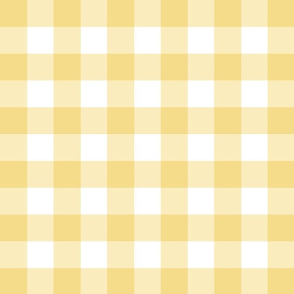 99DECO - Contremarches PVC pour escalier - Vichy Jaune - Lot de 5 - 15x100 cm - large