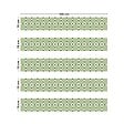 99DECO - Contremarches PVC pour escalier - vert - Lot de 5 (15x100 cm) - vignette