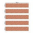 99DECO - Contremarches PVC pour escalier - floral rouge - Lot de 5 (18x100 cm) - vignette