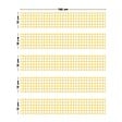 99DECO - Contremarches PVC pour escalier - Vichy Jaune - Lot de 5 - 18x100 cm - vignette