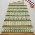 99DECO - Contremarches PVC pour escalier - vert - Lot de 5 (18x100 cm) - vignette