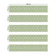 99DECO - Contremarches PVC pour escalier - vert - Lot de 5 (18x100 cm) - vignette