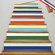 99DECO - Contremarches PVC pour escalier - multicouleur - Lot de 5 (15x100 cm) - vignette