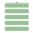 99DECO - Contremarches PVC pour escalier - floral vert - Lot de 5 (18x100 cm) - vignette