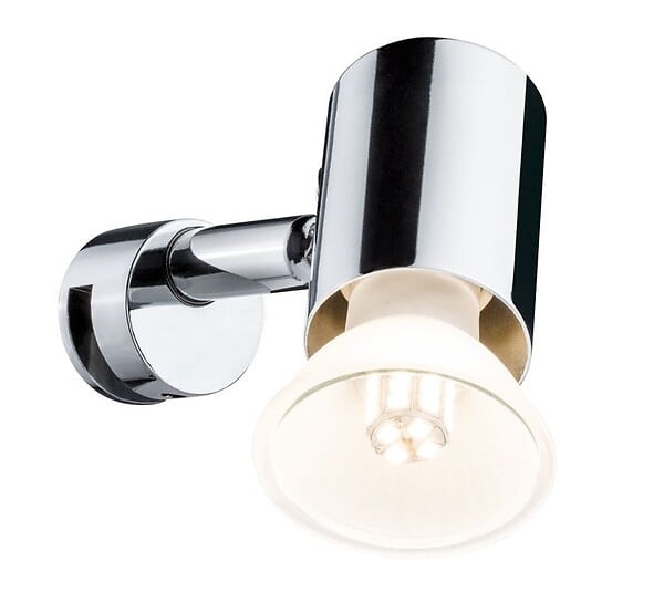 PAULMANN - Applique murale métal Mintaka - Chrome - 1x20W GU10 - large