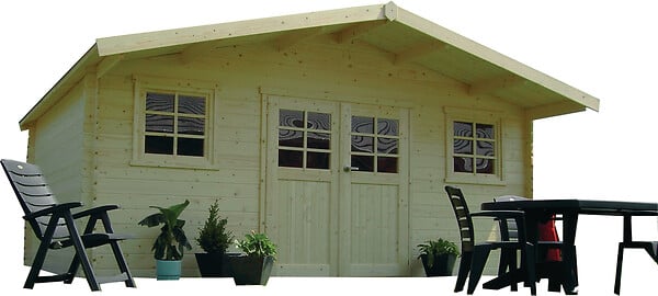 SOLID - Abri de jardin DOUAI traité classe 3 - large