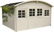 SOLID - Abri de jardin bois DAINVILLE 2 - L.388xl.298xH.229cm - vignette