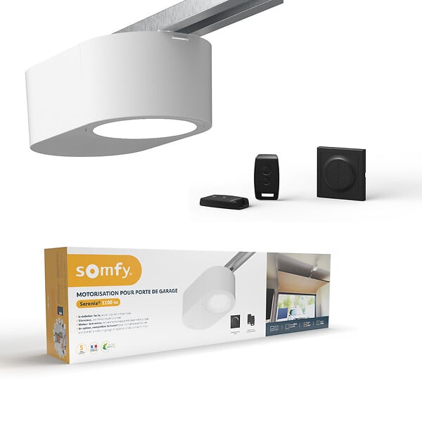 SOMFY - Motorisation de porte de garage SERENIA IO 1100 - large