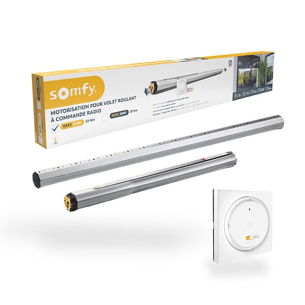 SOMFY - Kit motorisation radio pour volet roulant RMS 1700 - large