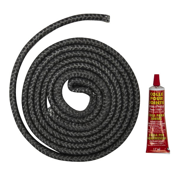 PYROFEU - Joint plat pour poêle et insert longueur 2,5m 12 x 6mm - large