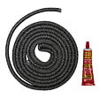 PYROFEU - Joint plat pour poêle et insert longueur 2,5m 12 x 6mm - vignette
