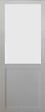 GD MENUISERIES - Porte Coulissante Athena Blanc H204 x L73 cm - vignette