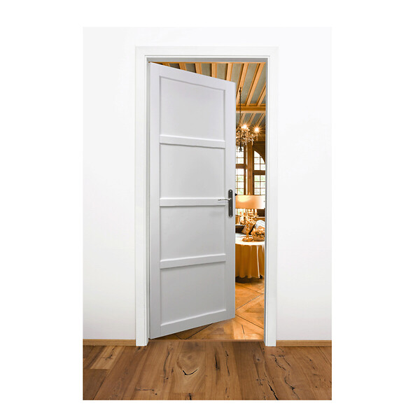GD MENUISERIES - Bloc Porte Tamera Blanc H204 x L73 cm Côte Tableau P.Gauche - large