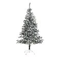 FEERIC LIGHTS & CHRISTMAS - Sapin de Noël artificiel Vert floqué enneigé H 210 cm - vignette