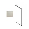 GD MENUISERIES - joue de cuisine Nature Blanche H70 x L33 cm - vignette
