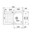 FRANKE - pack évier inox + mitigeur chromé - 894184 - vignette