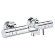 GROHE - GROHE  Ensemble de bain mitigeur Grohtherm avec douchette + barre de douche + porte savon Tempesta - vignette