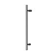 KASSANDRA - Paroi de douche fixe + Porte coulissante URBAN 101-104 cm - vignette