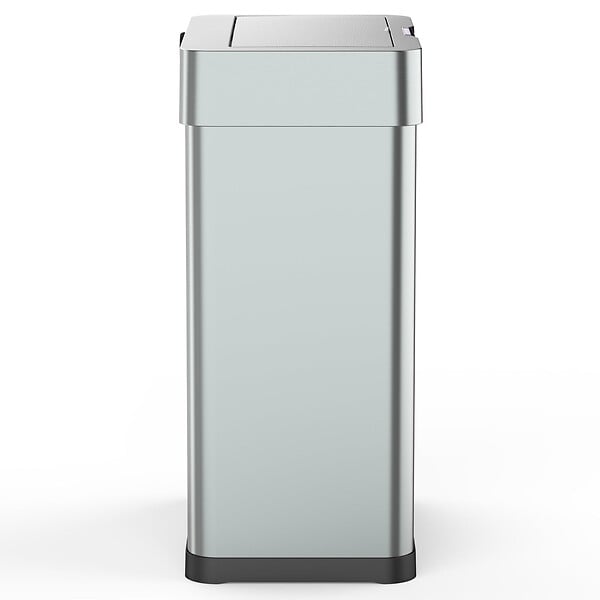 KITCHEN MOVE - Poubelle automatique inox DAYTONA argent 60L - large