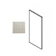 GD MENUISERIES - joue colonne de cuisine Nature Blanche H201,4xL58 cm - vignette