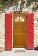 GD MENUISERIES - Porte d'entrée Bois Vitrée Ferji, H215 x L90 cm Côte Tableau p.Gauche - vignette