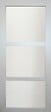GD MENUISERIES - Porte Coulissante Greyria Gris 3 Panneaux Gris Clair H204 x L83 cm - vignette