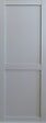 GD MENUISERIES - Porte Coulissante Athena 2 Panneaux Gris Clair H204 x L73 cm - vignette