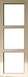 GD MENUISERIES - Porte Coulissante bois Ayous Vitrage transparent H204 x L83 cm - vignette