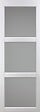GD MENUISERIES - Porte Coulissante Kenya blanc Vitrée H204 x L73 cm - vignette
