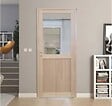 GD MENUISERIES - Bloc Porte Atelier placage chene H204 x L83 cm Côte Tableau P.Droit - vignette