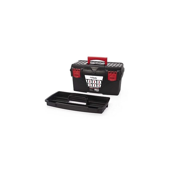 ITOOLS - Boite à outils 18" 430 x 260 x 226 mm Mallette de bricolage avec Plateau amovible porte pièces ITOOLS - large