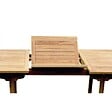 CONCEPT USINE - Table de jardin rectangulaire et 6 chaises en teck KAJANG $ - vignette