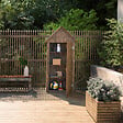 FOREST STY - Armoire de jardin bois WISSANT - 0,4 m² - vignette