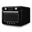 SMEG - Mini four combiné vapeur 1800w noir - COF01BLEU - vignette